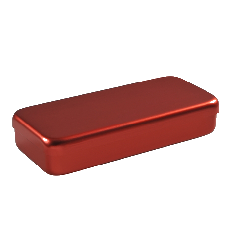 Caja de aluminio coloreada - No estéril