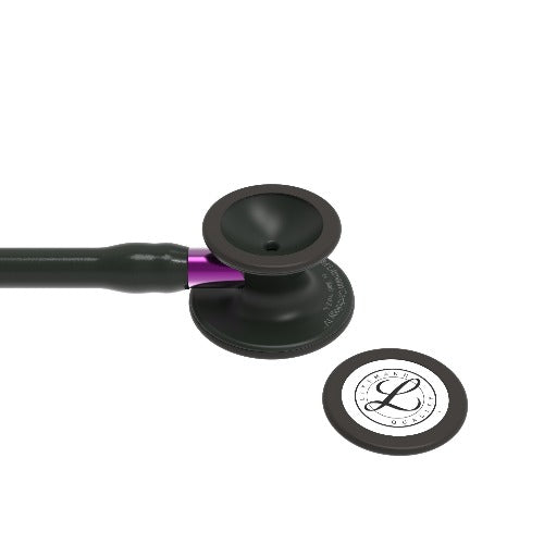 Stéthoscope 3M™ Littmann® Cardiologie IV™ Black Édition Base Violet - NOIR - MyStetho