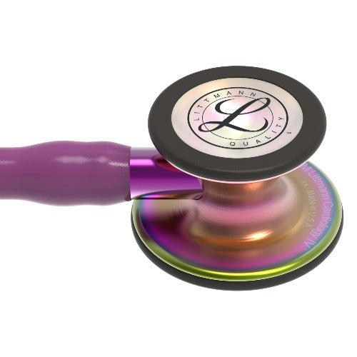 Stéthoscope 3M™ Littmann® Cardiologie IV™ Édition Rainbow Base Violet - PRUNE - MyStetho