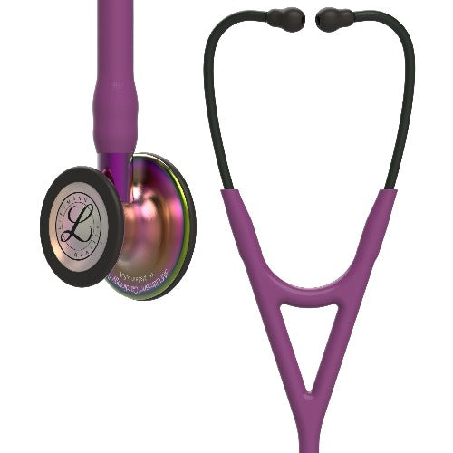 Stéthoscope 3M™ Littmann® Cardiologie IV™ Édition Rainbow Base Violet - PRUNE - MyStetho