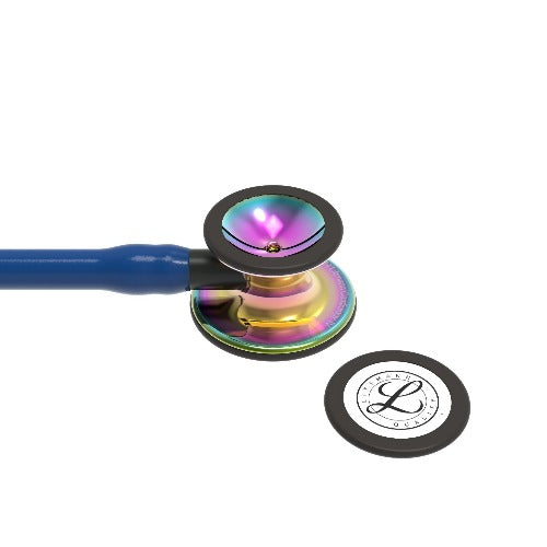 Stéthoscope 3M™ Littmann® Cardiologie IV™ Édition Rainbow Brillant - BLEU MARINE - MyStetho