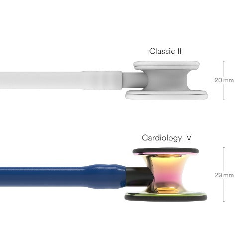 Stéthoscope 3M™ Littmann® Cardiologie IV™ Édition Rainbow Brillant - BLEU MARINE - MyStetho