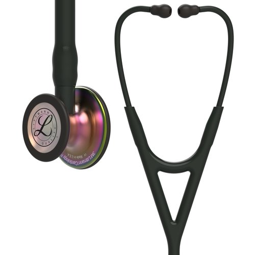 Stéthoscope 3M™ Littmann® Cardiologie IV™ Édition Rainbow - NOIR - MyStetho