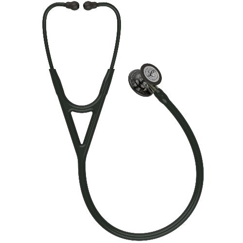 Stéthoscope 3M™ Littmann® Cardiologie IV™ Édition Smoke Brillant Base Champagne - NOIR - MyStetho