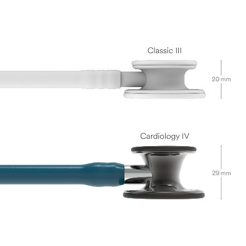 Stéthoscope 3M™ Littmann® Cardiologie IV™ Édition Smoke Brillant - BLEU CARAIBES - MyStetho
