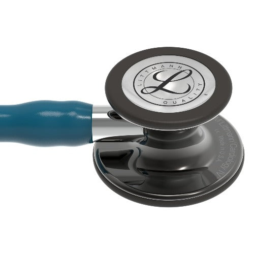 Stéthoscope 3M™ Littmann® Cardiologie IV™ Édition Smoke Brillant - BLEU CARAIBES - MyStetho