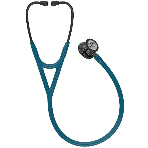 Stéthoscope 3M™ Littmann® Cardiologie IV™ Édition Smoke Brillant - BLEU CARAIBES - MyStetho