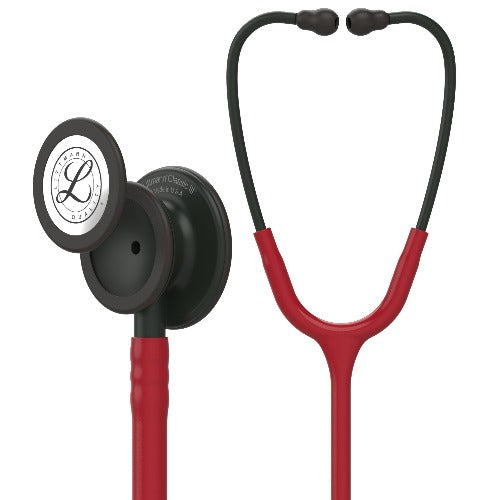 Stéthoscope 3M™ Littmann® Classic III™ Black Édition - BORDEAUX - MyStetho
