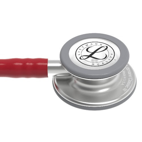 Stéthoscope 3M™ Littmann® Classic III™ - BORDEAUX - MyStetho