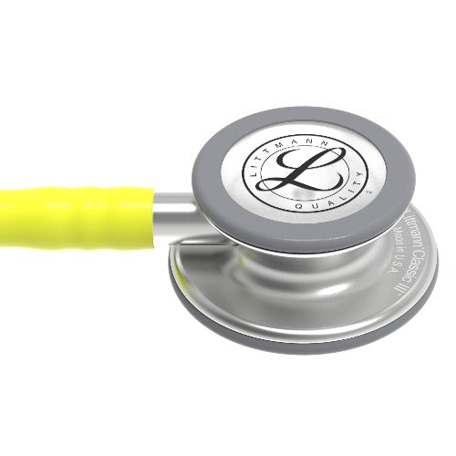 Stéthoscope 3M™ Littmann® Classic III™ - CITRON JAUNE - MyStetho