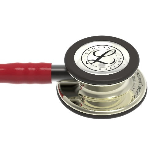 Stéthoscope 3M™ Littmann® Classic III™ Édition Champagne - BORDEAUX - MyStetho