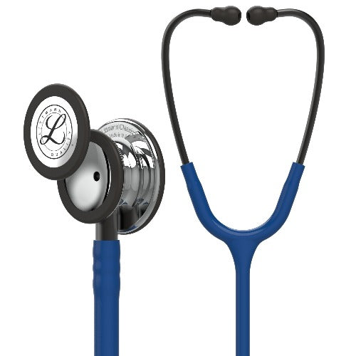 Stéthoscope 3M™ Littmann® Classic III™ Édition Miroir - BLEU MARINE - MyStetho