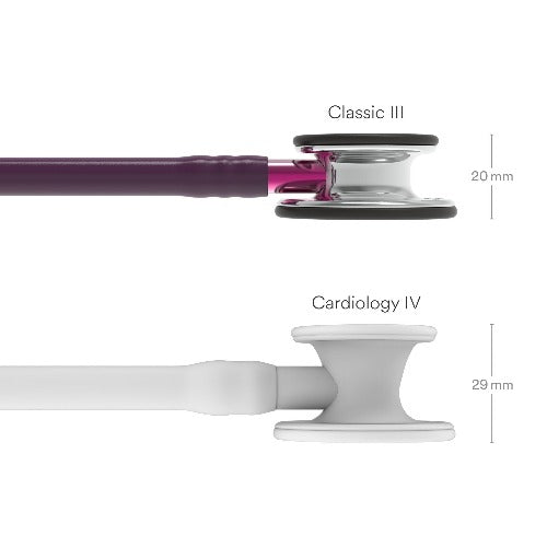 Stéthoscope 3M™ Littmann® Classic III™ Édition Miroir - PRUNE - MyStetho