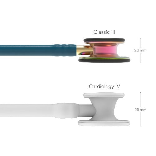 Stéthoscope 3M™ Littmann® Classic III™ Édition Rainbow - BLEU CARAIBES - MyStetho