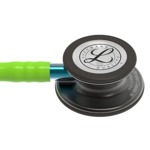 Stéthoscope 3M™ Littmann® Classic III™ Édition Smoke - CITRON VERT - MyStetho