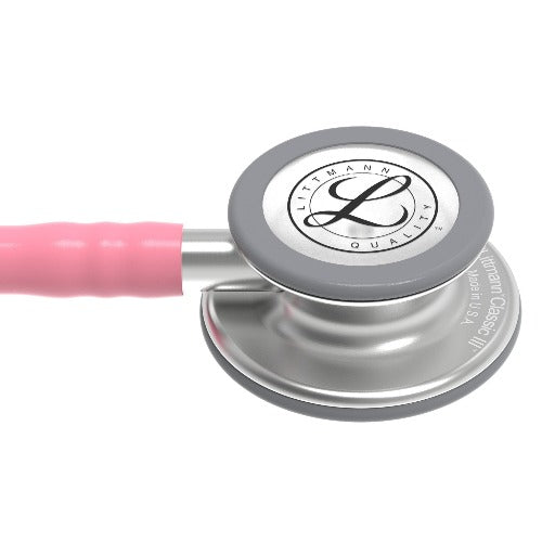 Stéthoscope 3M™ Littmann® Classic III™ - ROSE PERLE - MyStetho