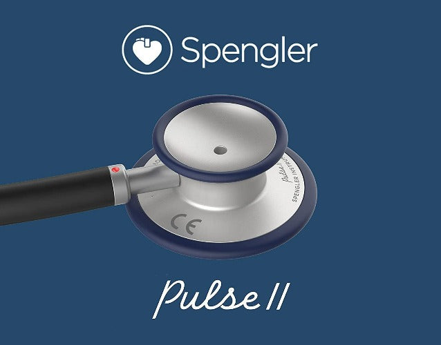 Stéthoscope Spengler® Dual Pulse II™ double pavillon - MYRTILLE - MyStetho