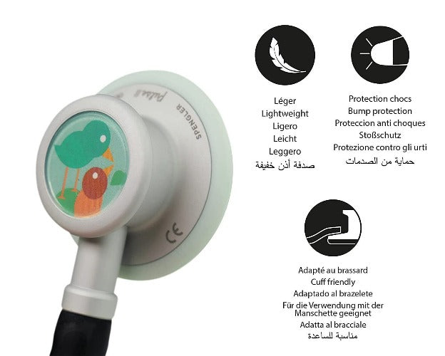 Stéthoscope Spengler® Pulse II™ simple pavillon - PÉDIATRIQUE - MyStetho
