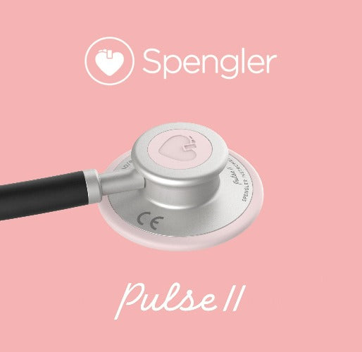 Stéthoscope Spengler® Pulse II™ simple pavillon - ROSE POUDRÉ - MyStetho