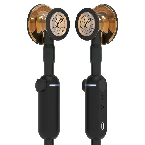 Stéthoscope numérique 3M™ Littmann® CORE Édition Cuivre Brillant - NOIR - MyStetho