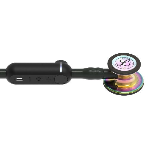 Stéthoscope numérique 3M™ Littmann® CORE Édition Rainbow Brillant - NOIR - MyStetho