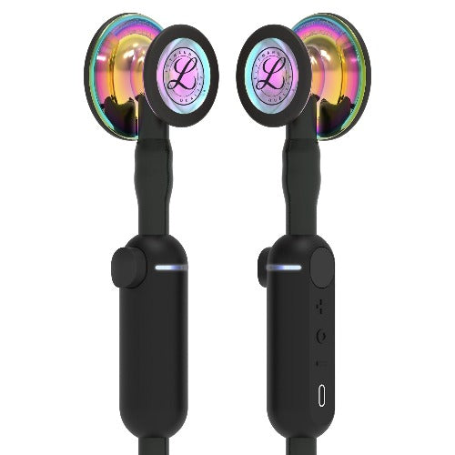 Stéthoscope numérique 3M™ Littmann® CORE Édition Rainbow Brillant - NOIR - MyStetho